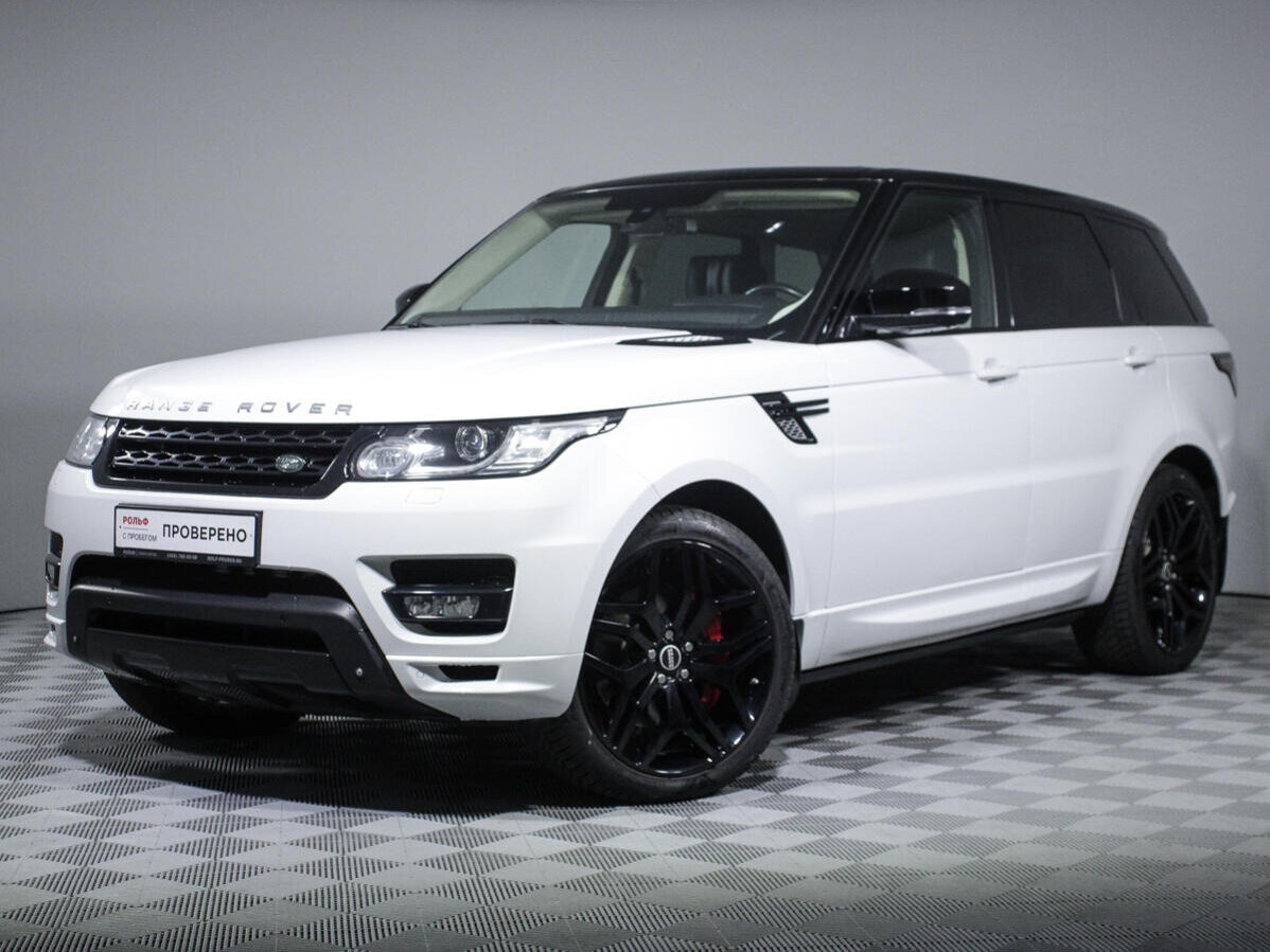 Land Rover range Rover Sport II Р±РµР»С‹Р№