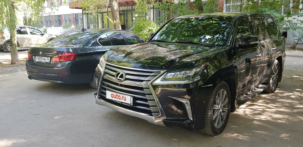 Купить б/у Lexus LX III Рестайлинг 2 450d 4.5d AT (272 л.с.) 4WD дизель ...