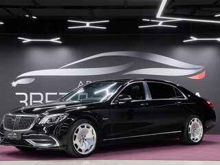 2020 Mercedes-Benz Maybach S-Класс 450 I (X222) Рестайлинг, чёрный, 6900000 рублей, вид 1
