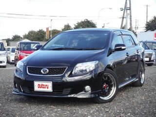 2011 Toyota Corolla Fielder X (E140, E150) Рестайлинг, чёрный, 1050000 рублей, вид 1