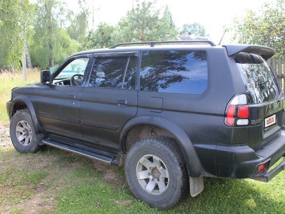 2007 Mitsubishi Pajero Sport I Рестайлинг, чёрный - вид 5