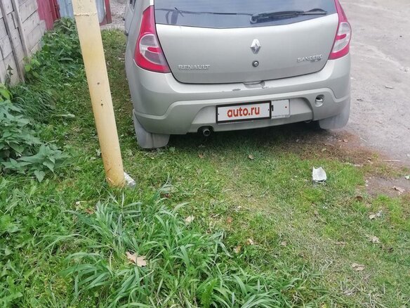2011 Renault Sandero I, бежевый - вид 5