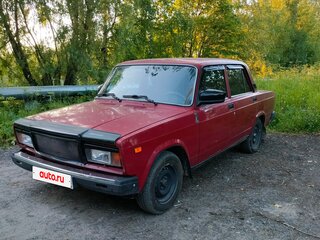 2007 Lada (ВАЗ) 2107, пурпурный, 200000 рублей, вид 1