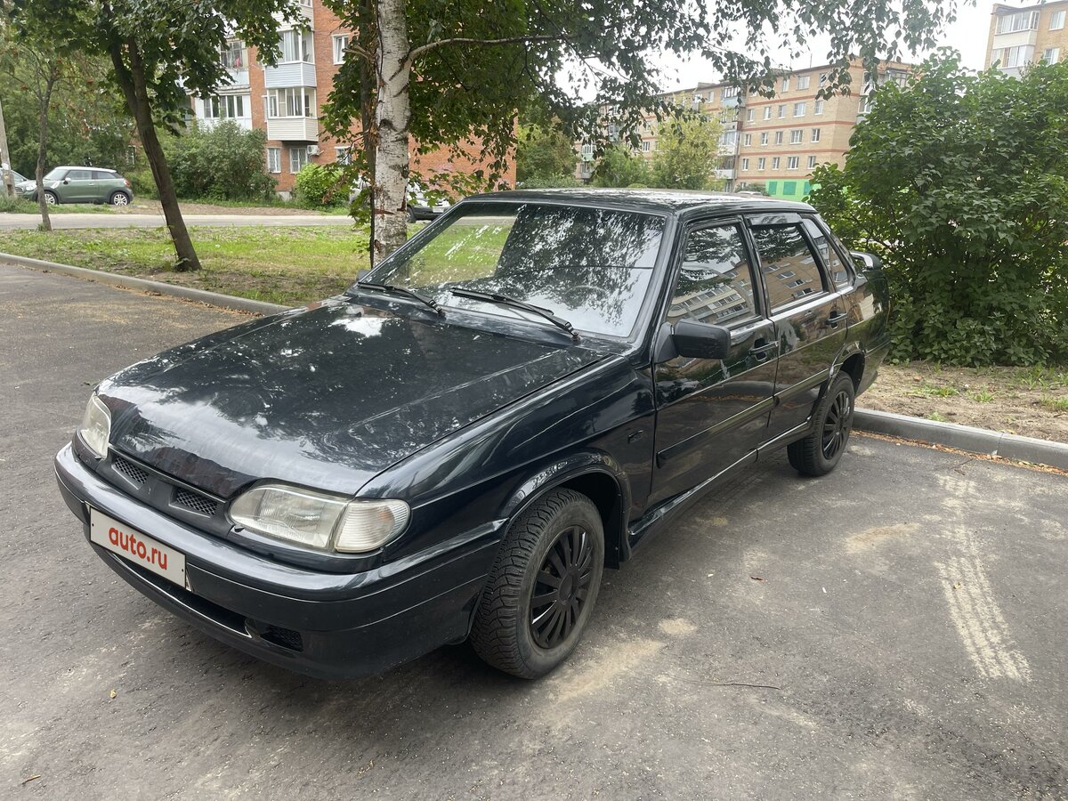 ВАЗ 2115 черный металлик