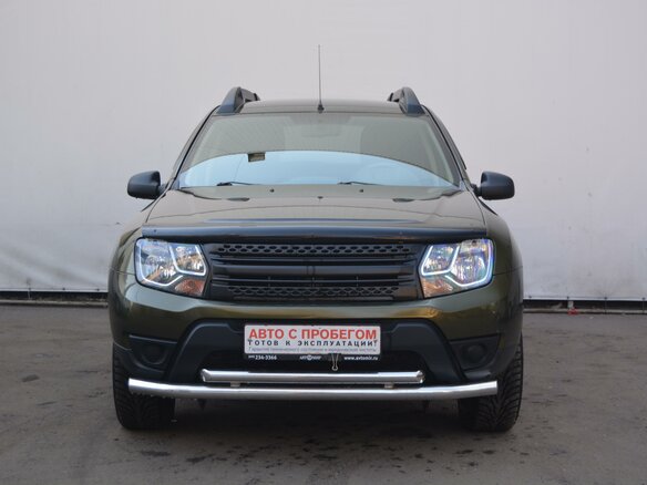 2015 Renault Duster I Рестайлинг, зелёный - вид 1