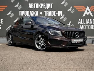 2015 Mercedes-Benz CLA 200 I (C117, X117), коричневый, 1320000 рублей, вид 1