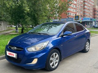 2011 Hyundai Solaris I, синий, 700000 рублей, вид 1