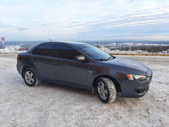 2008 Mitsubishi Lancer X, серый, 799000 рублей - вид 13