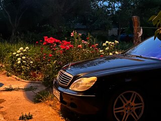 1999 Mercedes-Benz S-Класс 320 IV (W220), чёрный, 450000 рублей, вид 1