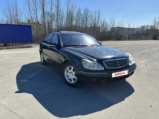1999 Mercedes-Benz S-Класс 320 IV (W220), чёрный, 750000 рублей, вид 1