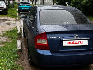 2005 Kia Cerato I, синий, 460000 рублей, вид 4