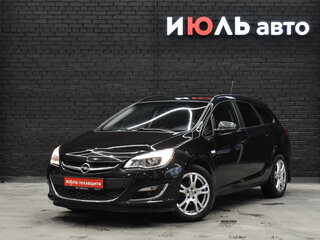 2013 Opel Astra J Рестайлинг, чёрный, 850000 рублей, вид 1