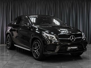2018 Mercedes-Benz GLE Coupe 400 I (C292), чёрный, 3649000 рублей, вид 1
