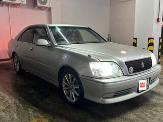 2002 Toyota Crown XI (S170), серый, 1400000 рублей, вид 1
