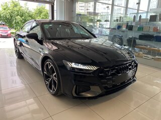 2026 Audi A7 L 45 TFSI II (4K), чёрный, 6600000 рублей, вид 2