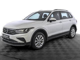 2021 Volkswagen Tiguan II Рестайлинг, белый, 1540000 рублей, вид 1