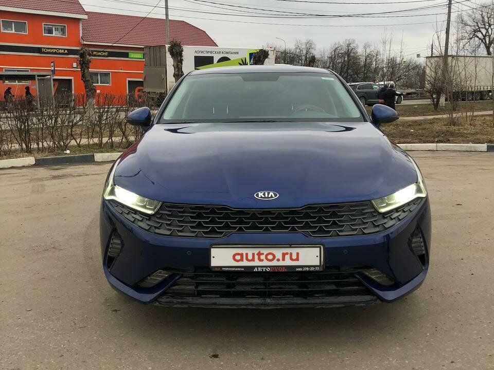 Киа к5 синий цвет