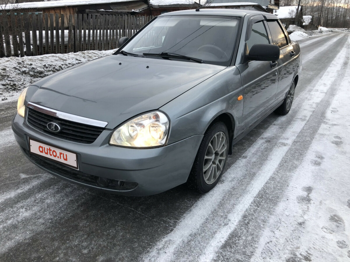 Приора цвет серый седан 2011