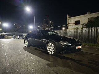 2008 BMW 6 серии 630i II (E63/E64) Рестайлинг, чёрный, 800000 рублей, вид 1