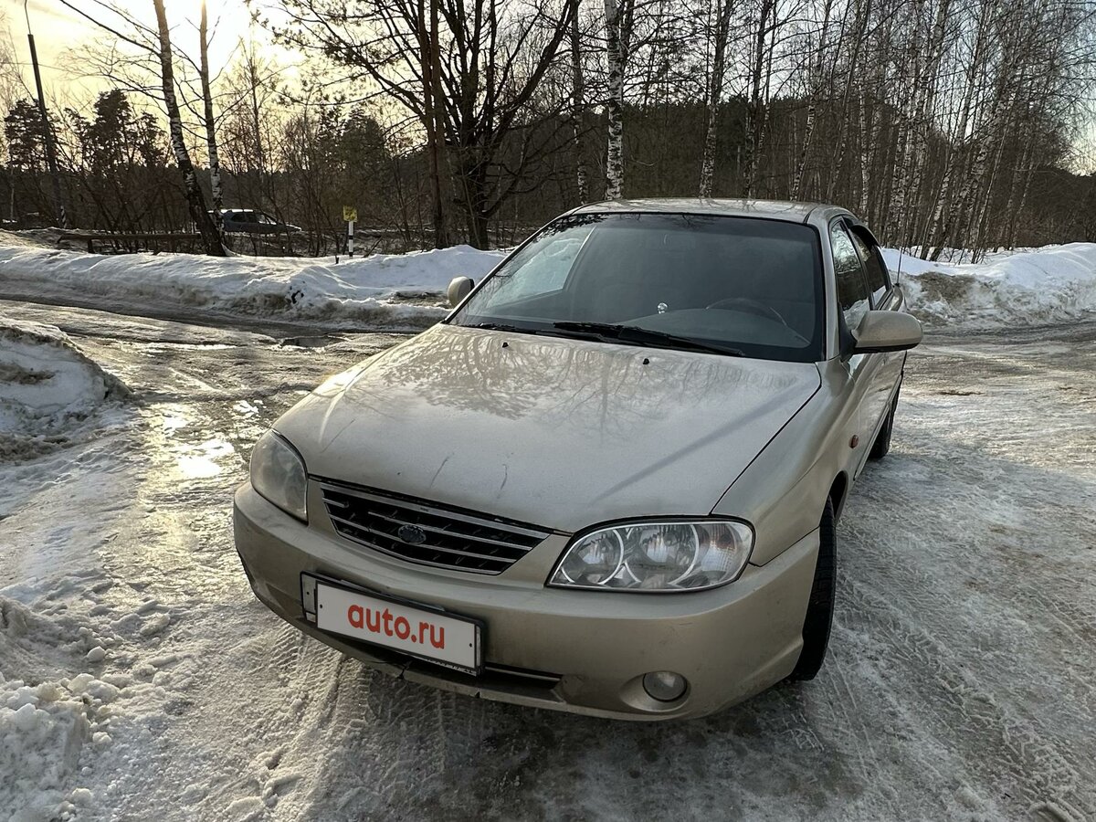 Купить б/у Kia Spectra I Рестайлинг 2 1.6 MT (101 л.с.) бензин механика ...