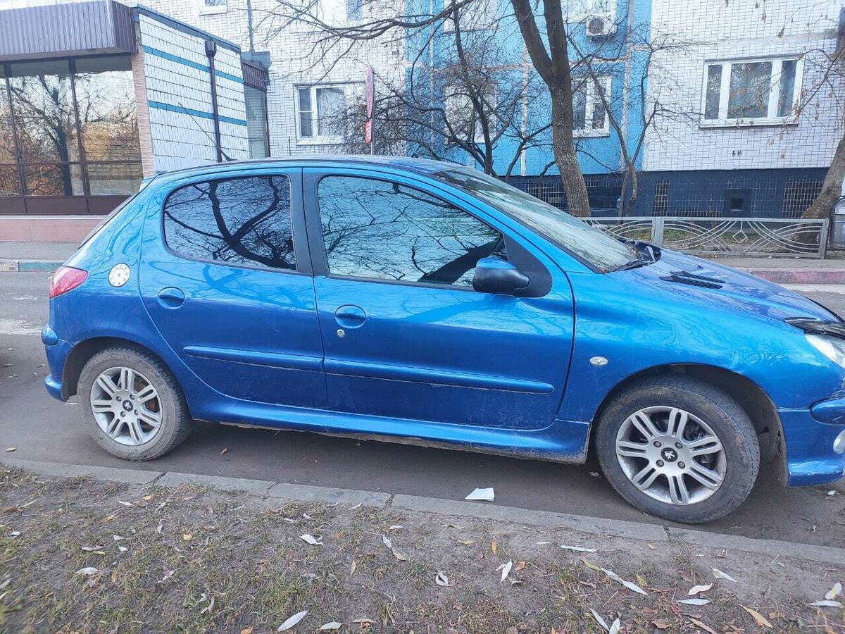 Код краски пежо 206