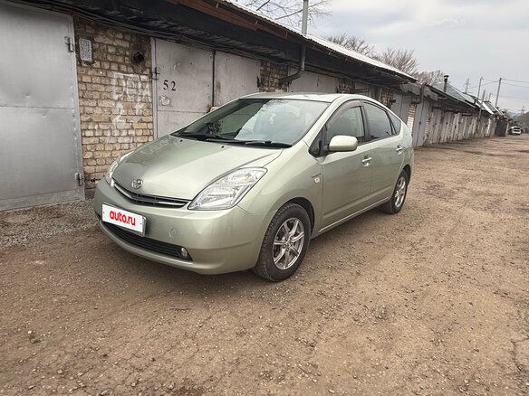 2008 Toyota Prius II Рестайлинг (XW20), зелёный, 750000 рублей - вид 1