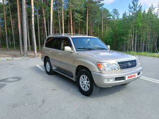 2002 Lexus LX 470 II, золотистый, 1900000 рублей, вид 1
