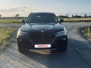 2012 BMW X3 28i xDrive II (F25), чёрный, 1750000 рублей, вид 1