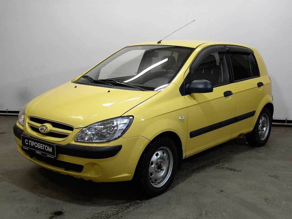 Купить б/у Hyundai Getz I Рестайлинг 1.4 MT (97 л.с.) бензин механика в ...