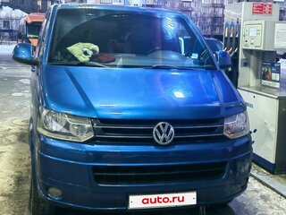2012 Volkswagen Caravelle LWB Long T5 Рестайлинг, синий, 1749000 рублей, вид 1
