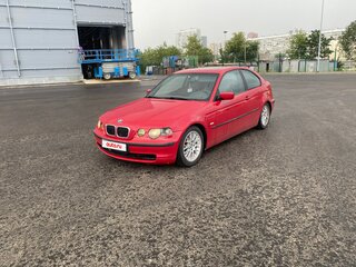 2001 BMW 3 серии Compact 325i IV (E46) Рестайлинг, красный, 530000 рублей, вид 1