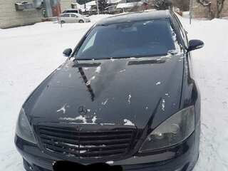 2007 Mercedes-Benz S-Класс 500 V (W221), чёрный, 1280000 рублей, вид 1