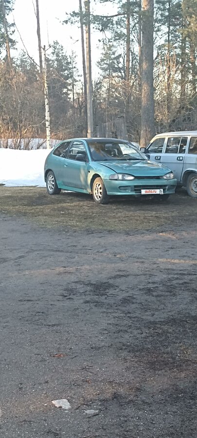 Мицубиси кольт зеленый