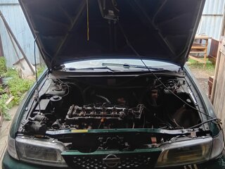 1998 Nissan Almera I (N15), зелёный, 60000 рублей, вид 1