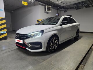 2024 Lada (ВАЗ) Vesta Sportline I Рестайлинг (NG), белый, 1800000 рублей, вид 1