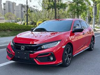 2021 Honda Civic X, красный, 1355123 рублей, вид 1