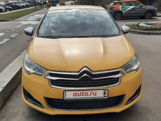 2014 Citroen C4 II, жёлтый, 345000 рублей, вид 1