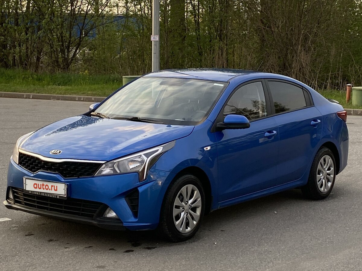 Купить б/у Kia Rio IV Рестайлинг 1.6 AT (123 л.с.) бензин автомат в ...