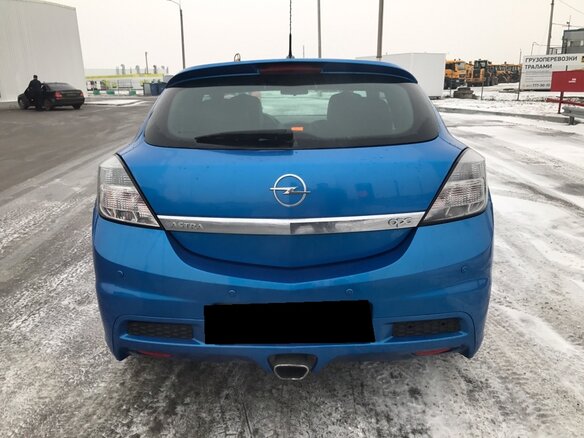 2008 Opel Astra OPC H, голубой - вид 3