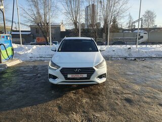 2019 Hyundai Solaris II, белый, 786250 рублей, вид 1