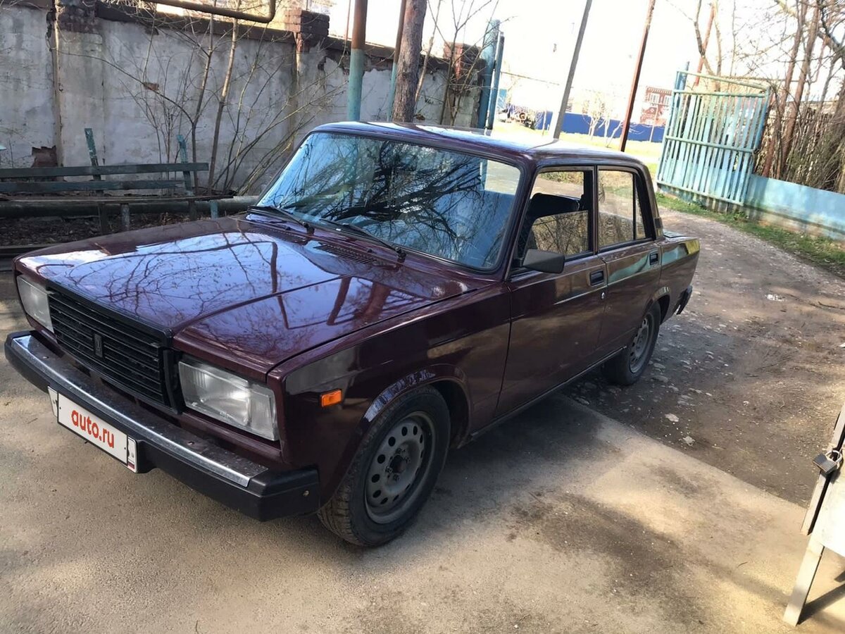 Купить б/у Lada (ВАЗ) 2107 1982-2012 1.6 MT (74 л.с.) бензин механика в ...