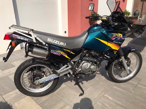 2000 Suzuki XF 650 Freewind, синий - вид 14