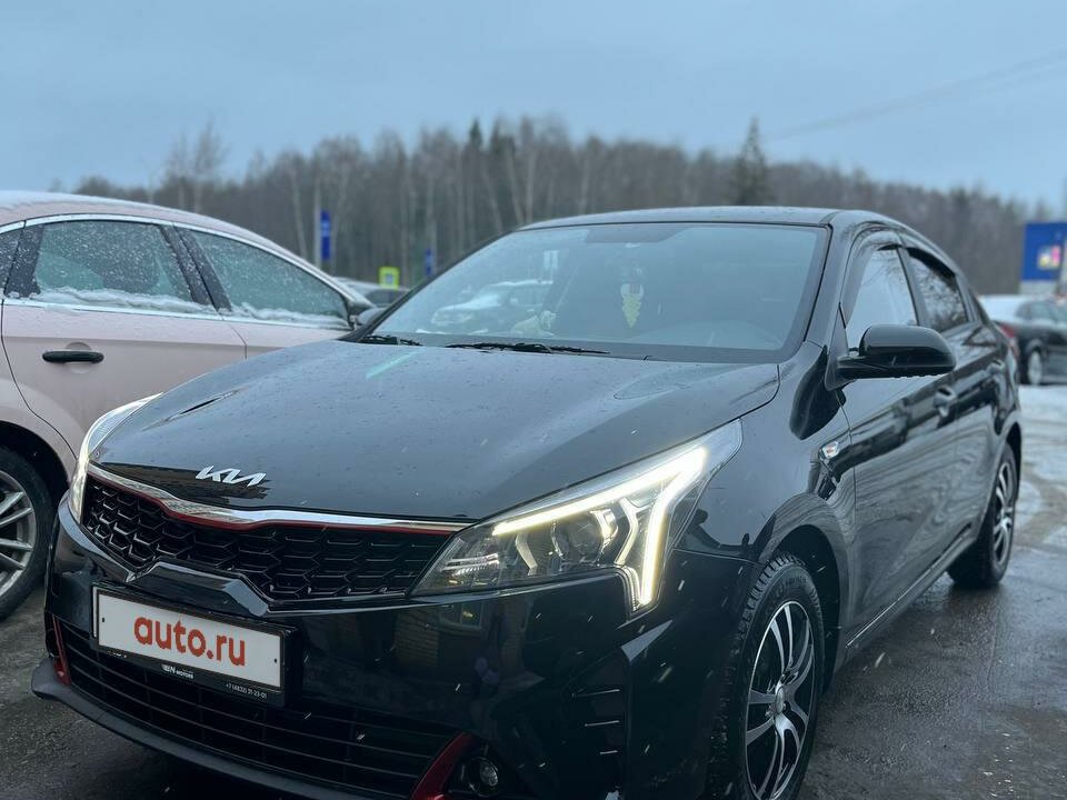 Купить б/у Kia Rio IV Рестайлинг 1.6 AT (123 л.с.) бензин автомат в ...
