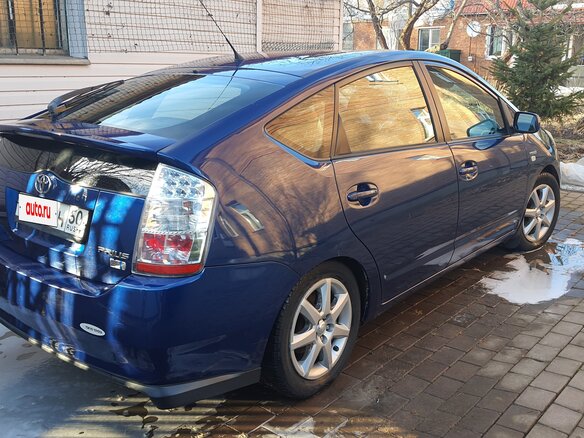 2008 Toyota Prius II Рестайлинг (XW20), синий, 700000 рублей - вид 6
