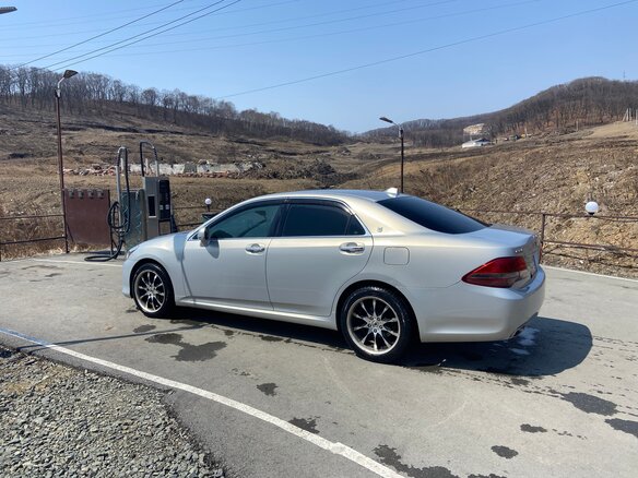 2008 Toyota Crown XIII (S200), серый, 1550000 рублей - вид 11