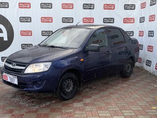 2013 Lada (ВАЗ) Granta I, синий, 329990 рублей, вид 1