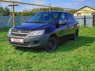 2016 Lada (ВАЗ) Granta I, чёрный, 450000 рублей, вид 1