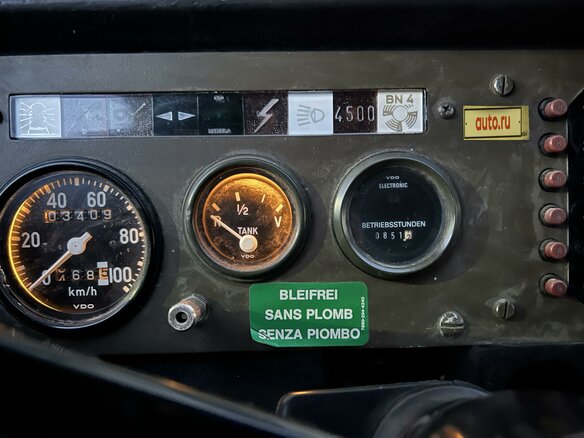 1976 Puch Pinzgauer 710, зелёный - вид 11