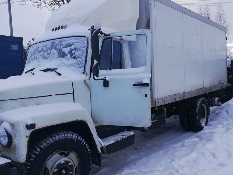 Белый дым газ 3309