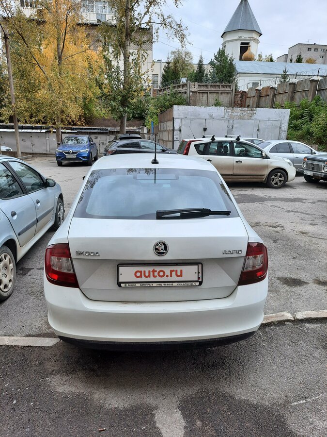 Шкода рапид бу уфа